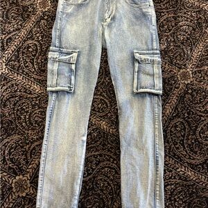 Light Blue Cargo Jeans (30x30)